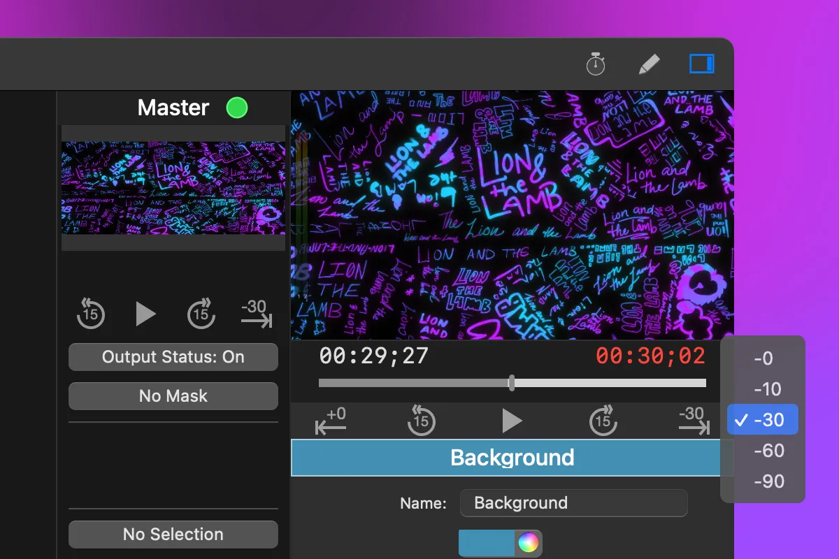 ProVideoPlayer 逐点切换工作流